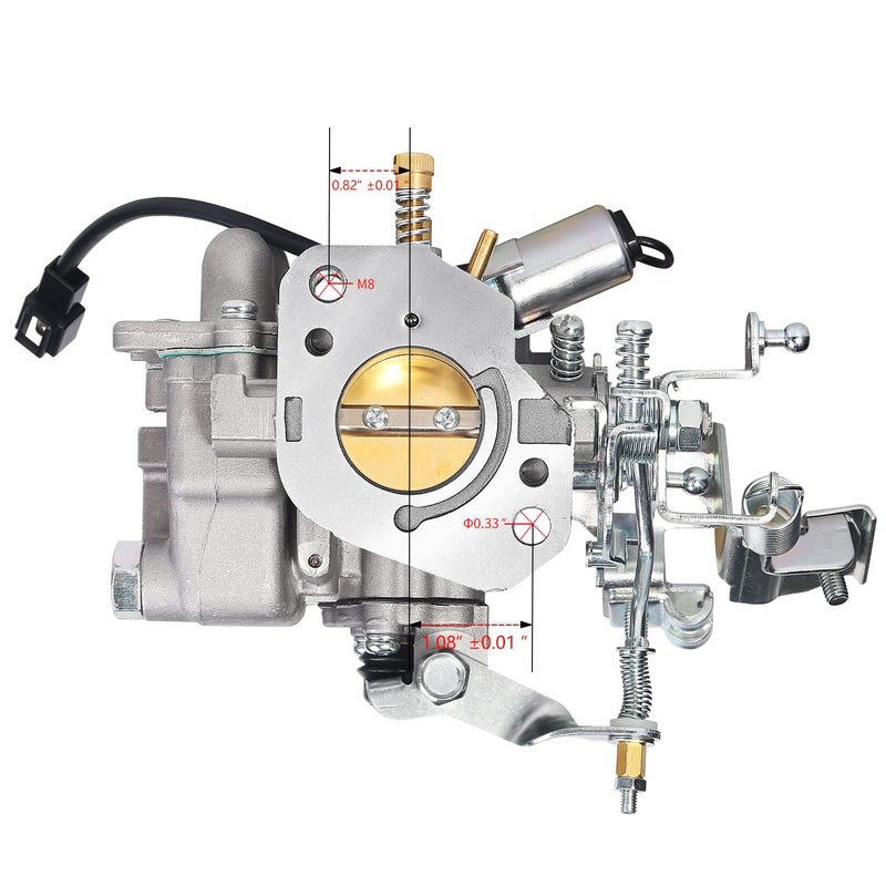 LOREADA Heavy-Duty Carburetor For Daihatsu Hijet S80 S81 S82 S83 EB EF HB HD Citivan Suzuki 370Q S-75/S-88 21100-87766 2110087766 - Image 3